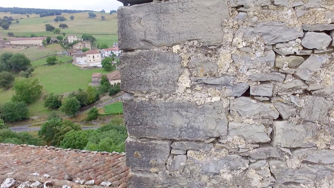 Desperfectos tejados fachadas dron (drones)